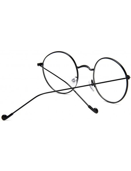 Oversized Retro Oversized classic Metal Frame for Men Women clear lens Eyewear - Color 5 - CP18MDKL7M8 $9.65