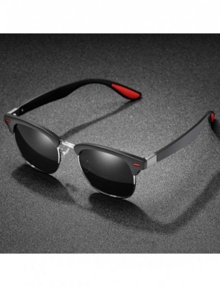 Oversized 2019 New Fashion Brand Designer Polarized Sunglasses Men Women Driving C3 - C1 - CT18YZSZLZ7 $12.67