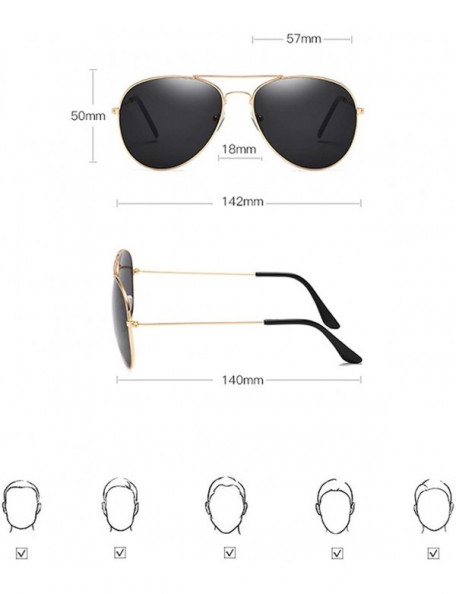 Square 2019 Sunglasses Women/Men Er Luxury Sun Glasses Women Retro Outdoor Driving Oculos De Sol - C2 Gold Gray - CF198AHLII7...