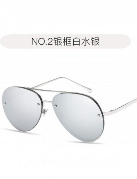 Round Fashion Tinted Color Lens Round Sunglasses Men Women Retro Metal Frame Eye Vintage Tiny Popular Sun Glasses - 2 - CD198...