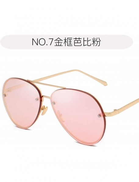 Round Fashion Tinted Color Lens Round Sunglasses Men Women Retro Metal Frame Eye Vintage Tiny Popular Sun Glasses - 2 - CD198...