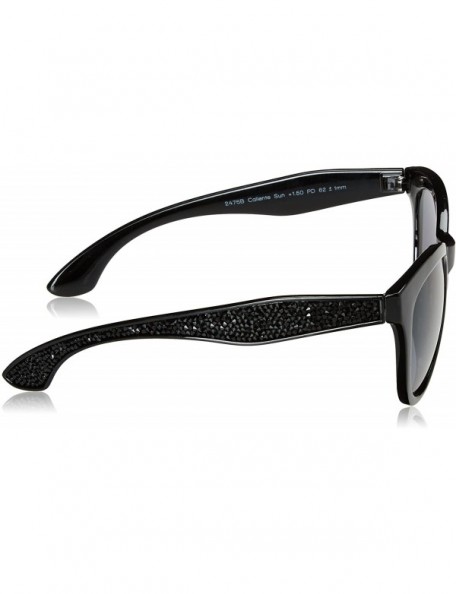 Square womens Caliente Hideaway Square Bifocal Sunglasses - Black - C5189SSY5UH $21.07