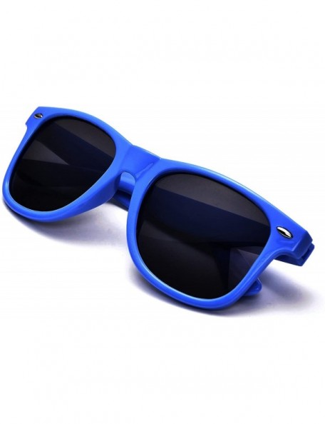 Square Bulk 12 Pack Neon Retro Sunglasses Unisex Adult Kids Party Favors Decor Glasses - Adult Royalblue - C018ENLM9NH $19.42