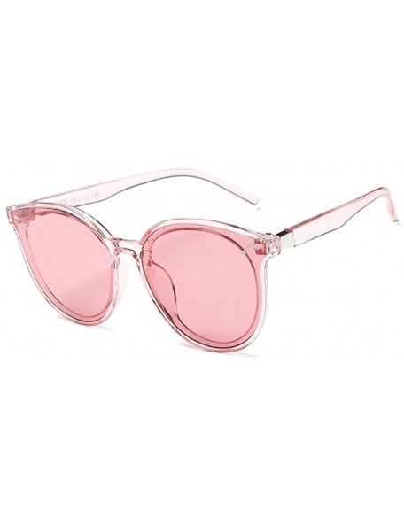 Cat Eyes Round Sunglasses for Women Oversize Travel Eyewear UV400 ...