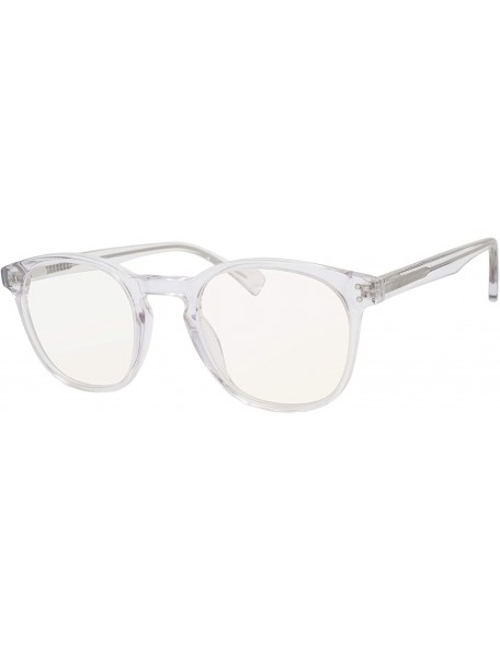 Round Photochromic Sunglasses Photochromatic Transition Protection - Gold - CW196Z9NRQ4 $29.61