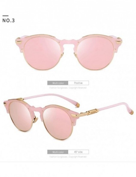 Rimless Sunglasses Driving Driving Glasses Large Frame Mirror Tide Classic Sunglasses Female - C418X7Z5YO0 $52.16