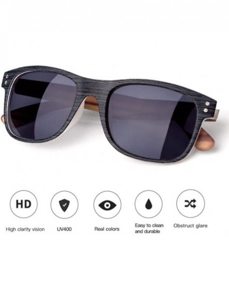 Square Sunglasses Men Polarized Classic Fashion Retro Square Sun Glasses ZMCB0024-02 - Zmcb0024-02 - CF18YLXYAI5 $15.09