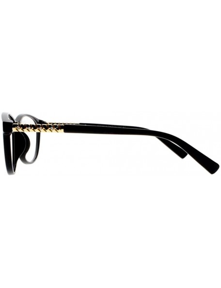 Oversized Women Classic Oversize Rhinestone Reader Reading Glasses +1.0 +2.0 +3.0 +4.0 New - Black - C612OBIPS2D $7.82