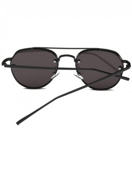 Rimless Mirrored Sunglasses Polarized Protection Reflective - CN18QE3ZDI4 $9.11