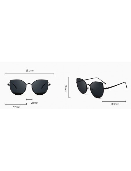 Square Women Unisex Fashion Round Frame Sunglasses Summer Beach Shades Casual Sunglasses - D - CN18SW9KE53 $8.68