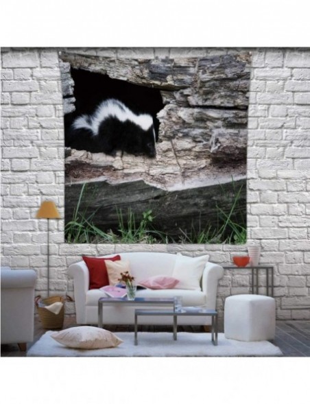 Goggle Baby Skunk Wisconsin-Wall Hanging Tapestry Skunk for Decor 39.3X39.3Inch - Color 10 - C61992IAQTO $24.87