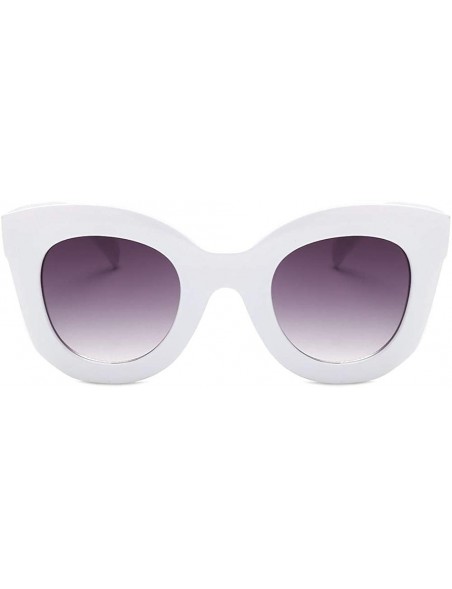 Sport Women's Fashion Vintage Frame Shades Frame UV Glasses Sunglasses - B - CQ18TOW42HI $7.54