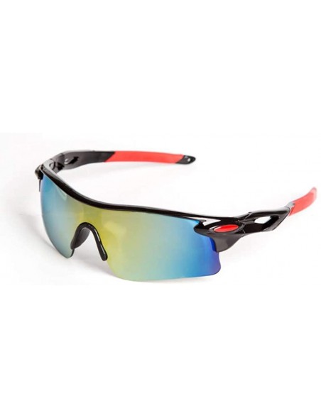 Rectangular Sunglasses Sand proof Motorcycle Outdoor Sports - Colorful - CP18N9MHA0T $10.55