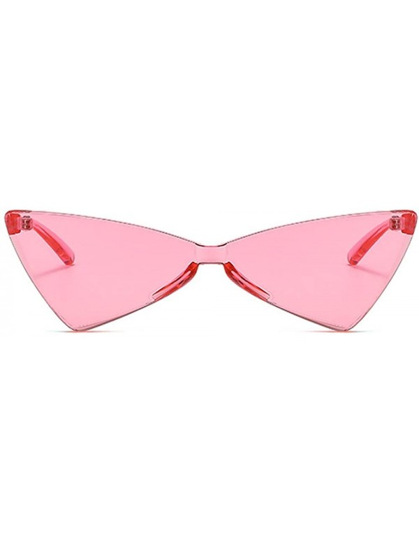 Butterfly Cat Eye Sunglasses for Women Fashion Polarized Butterfly knot Sunglasses UV Protective Glasses for Outdoor - Pink -...