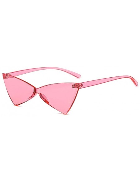 Butterfly Cat Eye Sunglasses for Women Fashion Polarized Butterfly knot Sunglasses UV Protective Glasses for Outdoor - Pink -...