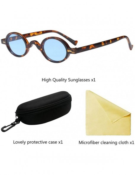 Wayfarer Retro Men Women Designer Sunglasses Round Frame Eyeglasses for Summer - Blue - C718G7WZHL2 $13.11