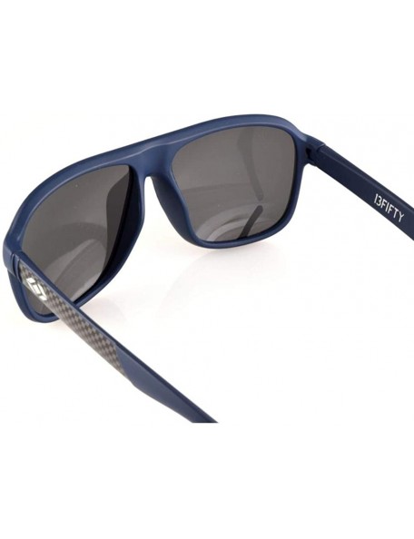 Oversized Madison Polarized Retro Men's & Women's Sunglasses - Navy - CA12N81YUP9 $19.76