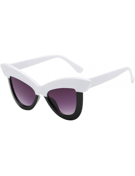 Oversized Oversized Sunglasses Vintage Protection 2DXuixsh - E - CI18S07O02Y $9.33