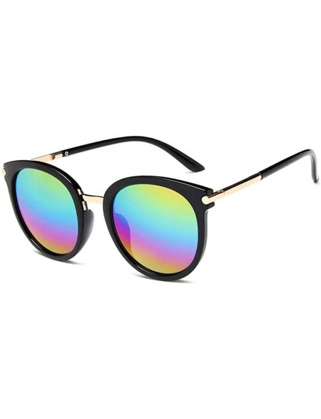 Aviator Sunglasses 2019 New Fashion HD Color Coating Lens Mirror UV400 Travel Outdoor 6 - 3 - CS18YZXQ2MD $9.18