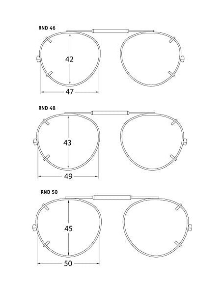 Round Visionaries Polarized Clip on Sunglasses - Round - Bronze Frame - 47 x 42 Eye - C812MA21L2W $32.06