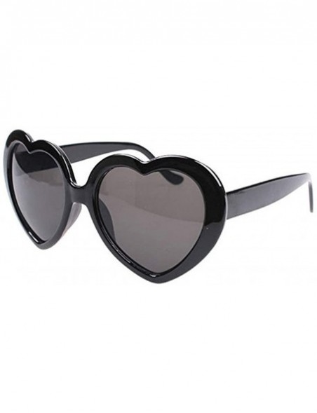 Wayfarer Dozen Pack Heart Sunglasses Party Favor Supplies Holiday Accessories Collection - Adult Black - CA18G75Y6LG $23.07