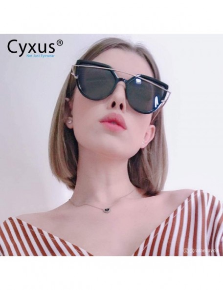 Cat Eye Vintage Polarized Sunglasses Fashion Cat Eye Sun Glasses for Driving Fishing Outdoor Sun Eyewear Women/Men - C118HXHE...