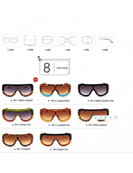 Square Sunglasses Designer Glasses Classic Vintage - C8 - CN197ZRMHZQ $8.47