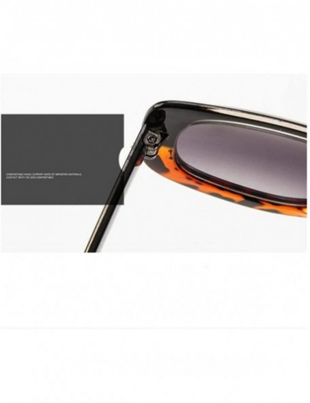 Square Sunglasses Designer Glasses Classic Vintage - C8 - CN197ZRMHZQ $8.47