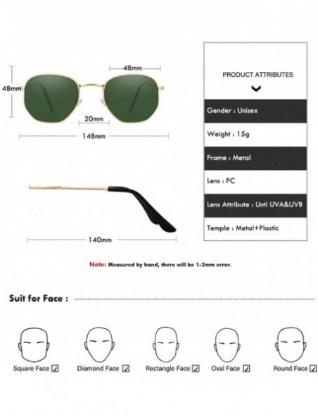 Square Polarized Sunglasses Men Vintage Sunglass Fashion Mens Summer Sun Glasses Top Quality UV400 - Gun Black W Black - CH19...