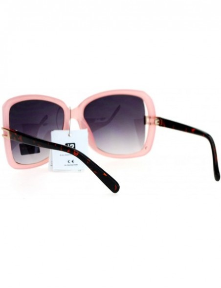 Butterfly Womens Exposed Side Butterfly Sunglasses - Pink - CS12DST6G8L $11.85