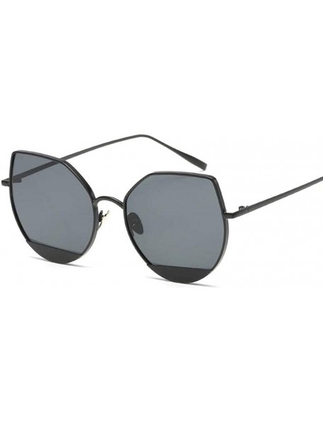 Aviator Sunglasses Women Men Women Glasses Eyewear Accessories Cat Eye NO.1 Black - No.5 Blue - C718YZTO38A $10.51