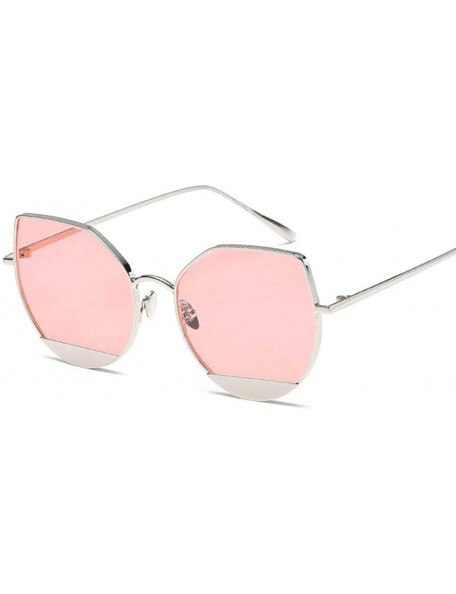 Aviator Sunglasses Women Men Women Glasses Eyewear Accessories Cat Eye NO.1 Black - No.5 Blue - C718YZTO38A $10.51