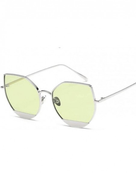 Aviator Sunglasses Women Men Women Glasses Eyewear Accessories Cat Eye NO.1 Black - No.5 Blue - C718YZTO38A $10.51