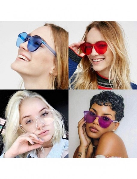 Round Unisex Fashion Candy Colors Round Outdoor Sunglasses Sunglasses - Dark Blue - CE199S5KCD6 $19.07