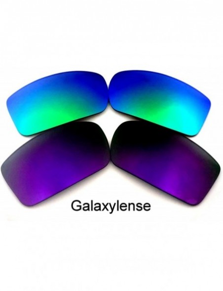 Oversized Replacement Lenses for Oakley Gascan Green&Purple Color Polarized 2 Pairs-FREE S&H. - Green&purple - CD126N9F1YX $1...