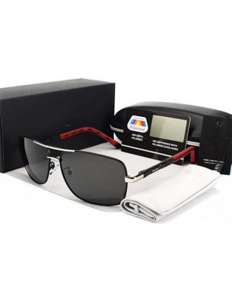 Goggle Men's Polarized Sunglasses Women Sun Glasses Driving Goggles Y8724 C1 BOX - Y8724 C5 Box - CR18XE0DN6O $16.06