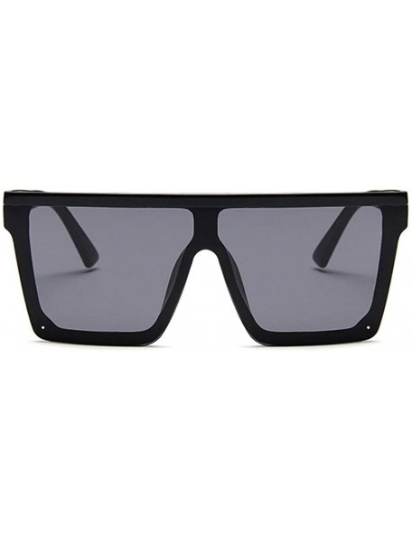 Square Square Oversized Sunglasses for Women and Men Driving Travel Glasses Trend Colorful Sunshade - CK19844I5TL $9.65