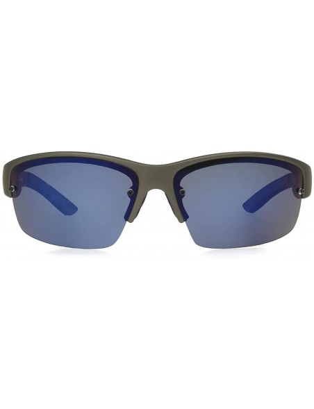 Shield Men's Glide Shield Sunglasses- Gray- One Size - C6196EKOT9U $15.67