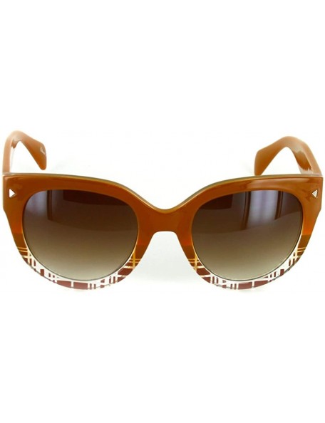 Wayfarer Edgewater" Wayfarer Cateye Sunglasses with Patterned Frames for Stylish Women - Carmel W/ Amber Lens - C211XU82801 $...