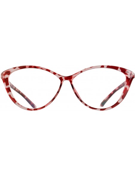 Cat Eye Asymptotic Multifocal Progressive Multifocus Eyewear 865 - Red Demi - CT1853CESAH $16.17