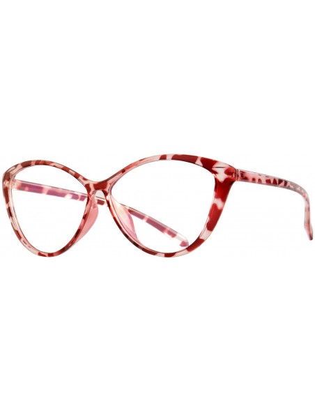 Cat Eye Asymptotic Multifocal Progressive Multifocus Eyewear 865 - Red Demi - CT1853CESAH $16.17