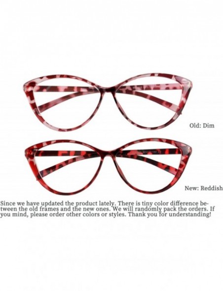 Cat Eye Asymptotic Multifocal Progressive Multifocus Eyewear 865 - Red Demi - CT1853CESAH $16.17