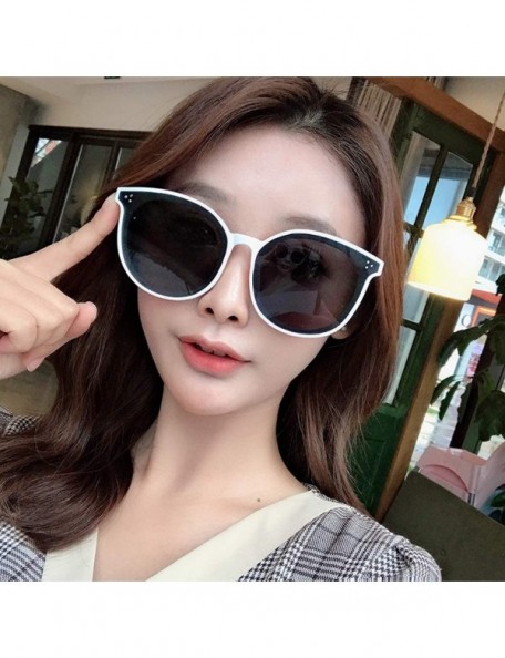 Aviator Men and women 2019 new sunglasses - metal frame fashion sunglasses - E - CV18S6CKOC0 $38.84