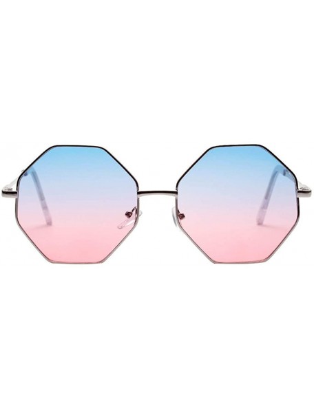 Aviator Women New Vintage Eye Sunglasses Retro Eyewear Fashion Radiation Protection Sunglasses - C - CA18SNY6WO9 $7.28