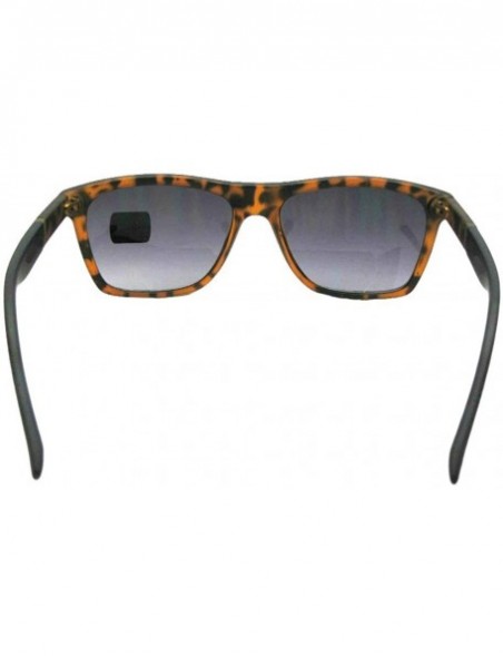 Wayfarer Big Vintage Retro Bifocal Sunglasses B116 - Flat Tortoise Frame-gray Lenses - C418CUTQ49R $14.92