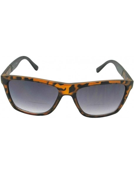 Wayfarer Big Vintage Retro Bifocal Sunglasses B116 - Flat Tortoise Frame-gray Lenses - C418CUTQ49R $14.92