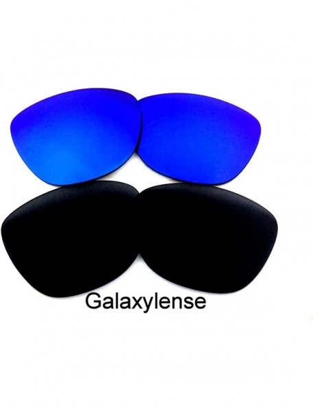 Oversized Replacement Lenses Frogskins Gold&Green Color Polarized 2 Pairs-! - Blue&brown - CQ120QX1A69 $12.37