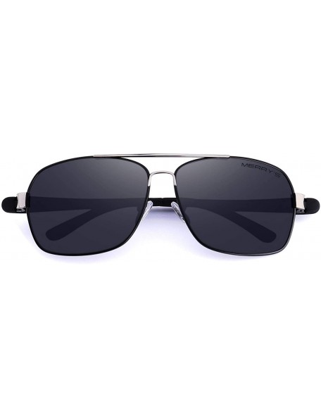 Rectangular Retro Driving Polarized Driving Sunglasses for Men Rectangular Men's Sun glasses - Black_s - C718KIQM75R $17.03