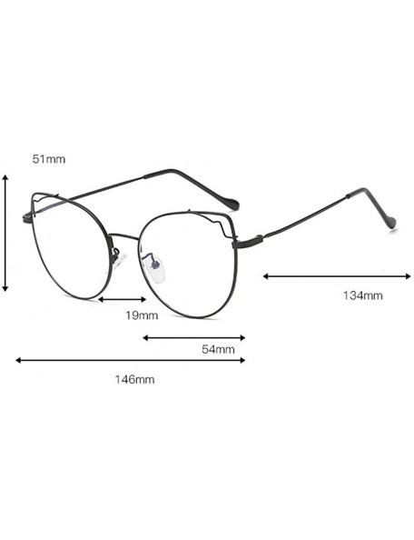 Rimless Sunglasses Oversized Glasses Eyewear Holiday - E - CO18QS9ZM66 $8.70