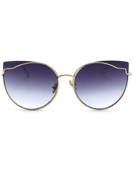 Cat Eye Sunglasses through the cat eyes new sunglasses - fashion trend retro glasses - C - C318S9X87QE $48.71